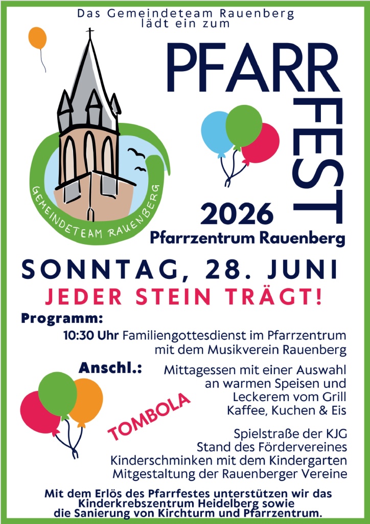 Pfarrfest St. Peter & Paul Rauenberg