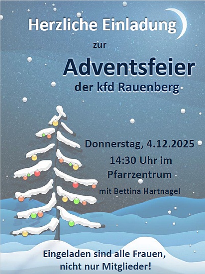 Adventsfeier 2025